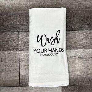 Say it with a Towel Kitchen Towel with Saying 100% Cotton CB